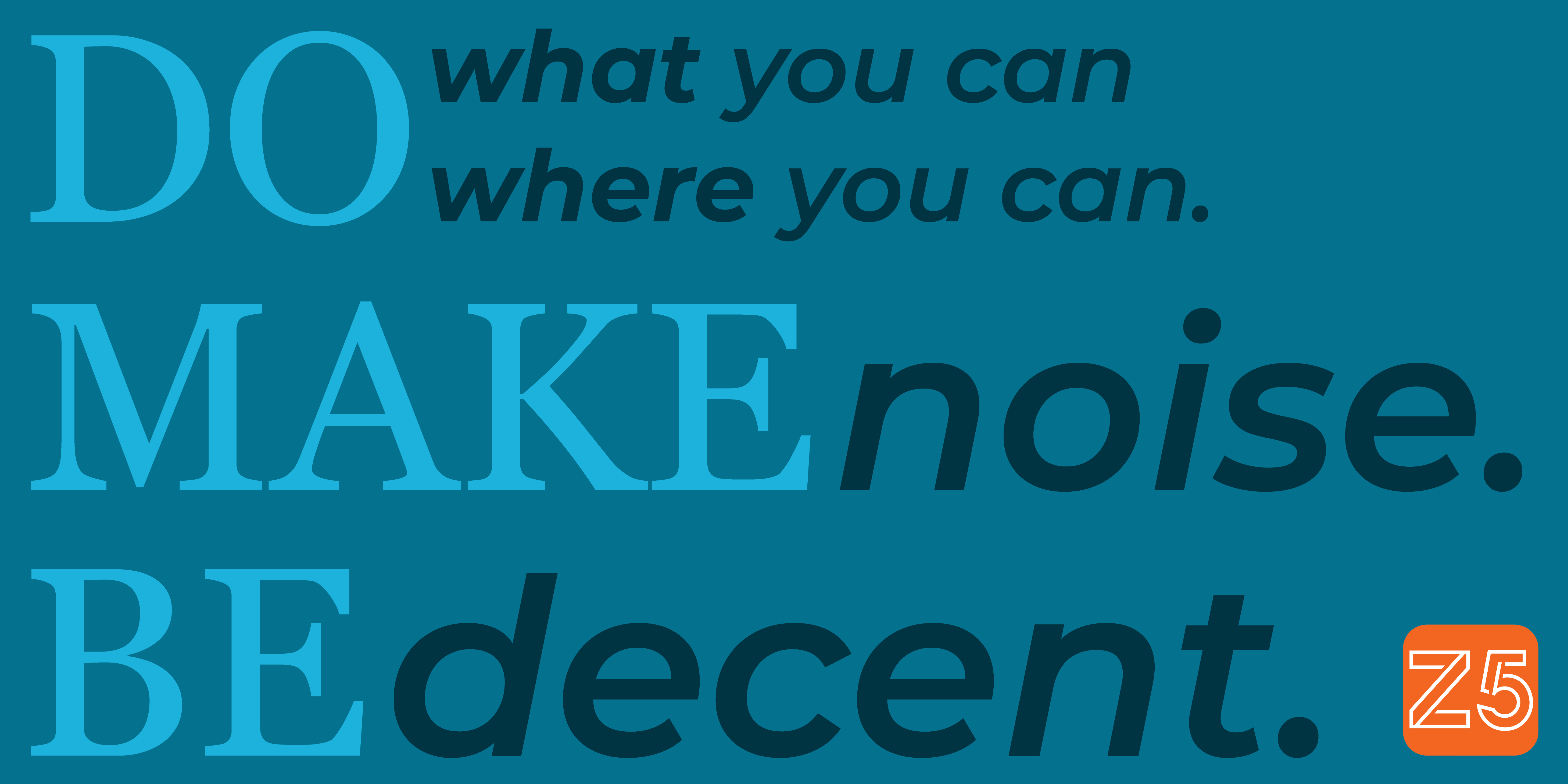 Steps to making care competitive: do what you can where you can, make noise, and be decent.