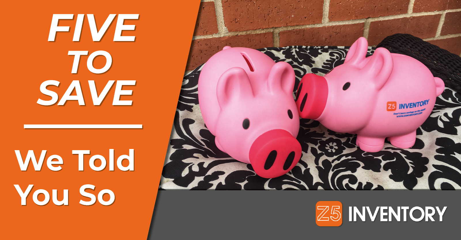 The Z5 Piggy Bank Heard A Rumor From Its Friend.