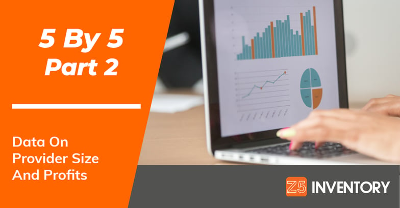 Our 5 By 5 series continues with a look at healthcare provider size and its impact on profits. 