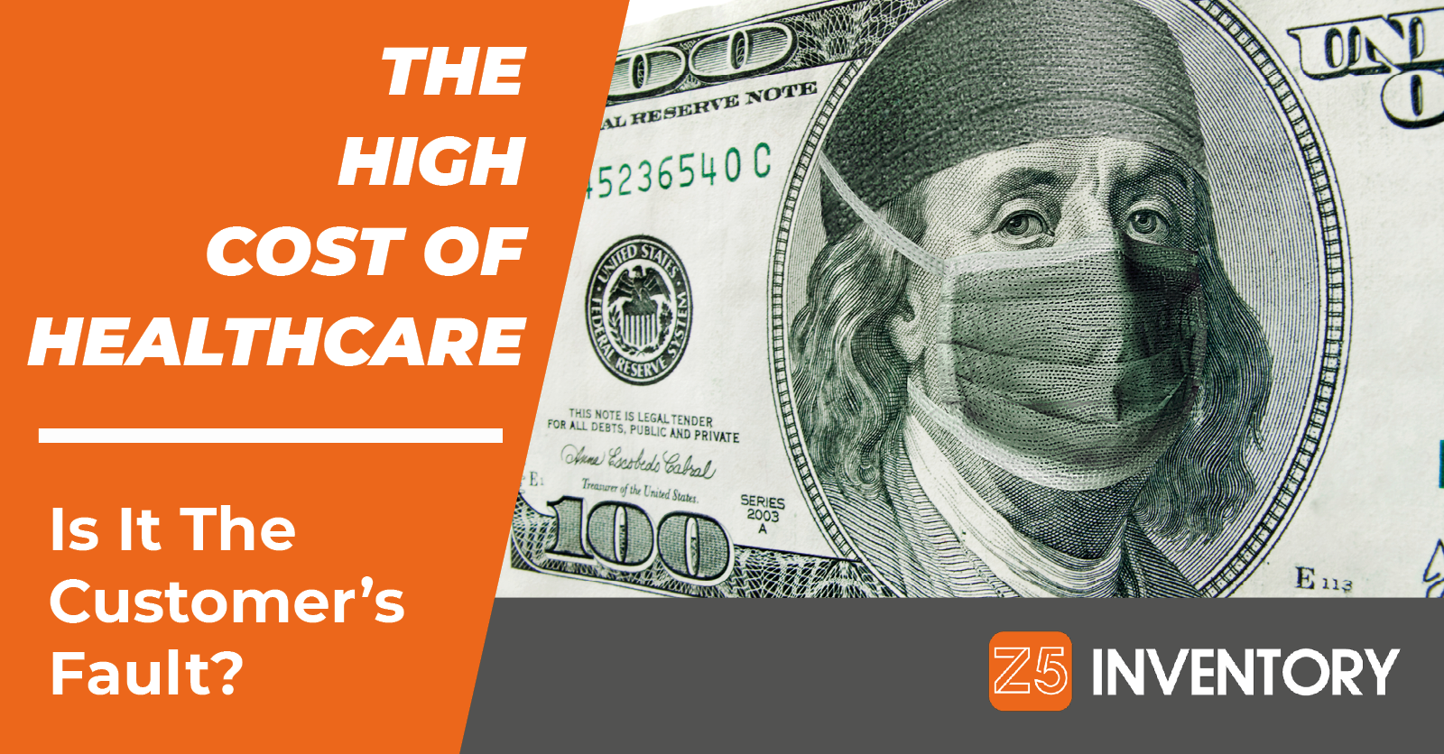 The cost of healthcare is high because of inefficiency and excess.