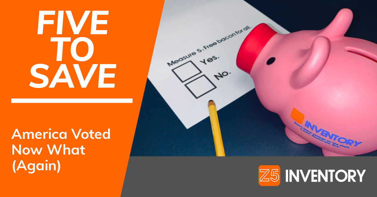 The Z5 Piggy Bank votes on a ballot for or against free bacon for all. 