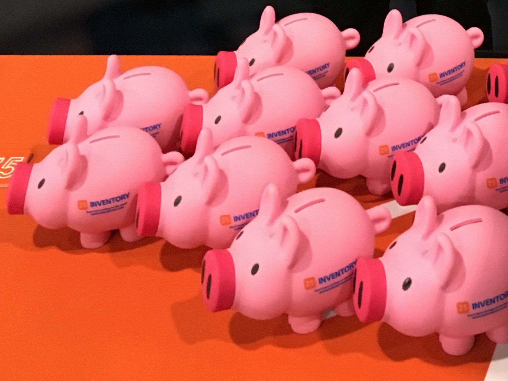 The Z5 Piggy Bank herd is moving out to AHRMM18!