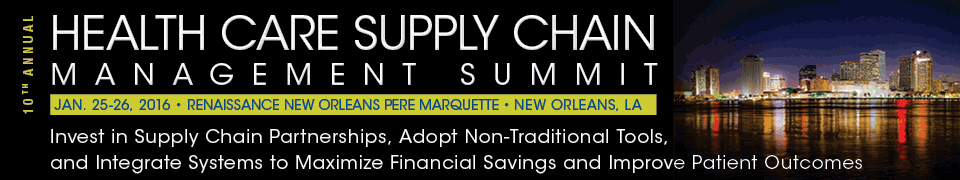 The Health Care Supply Chain Management Summit dates and high points.